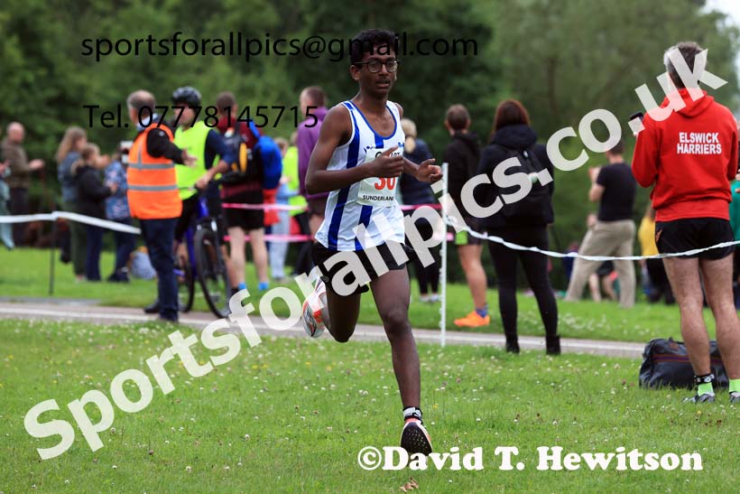 Sunderland Harriers 2 mile, 2024 Sunderland Harriers 5k, Silksworth, Sunderland.  Photo: David T. Hewitson/Sports for All Pics